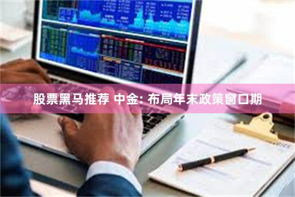 股票黑马推荐 中金: 布局年末政策窗口期